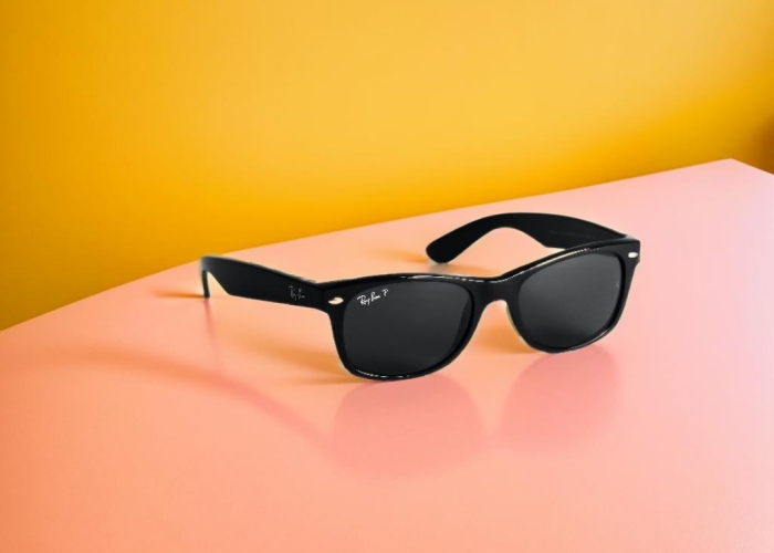 sunglasses product photography color bacjground